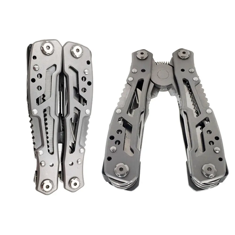 Pince Pliante Multi-outil Inox Noir 10cm – Image 3