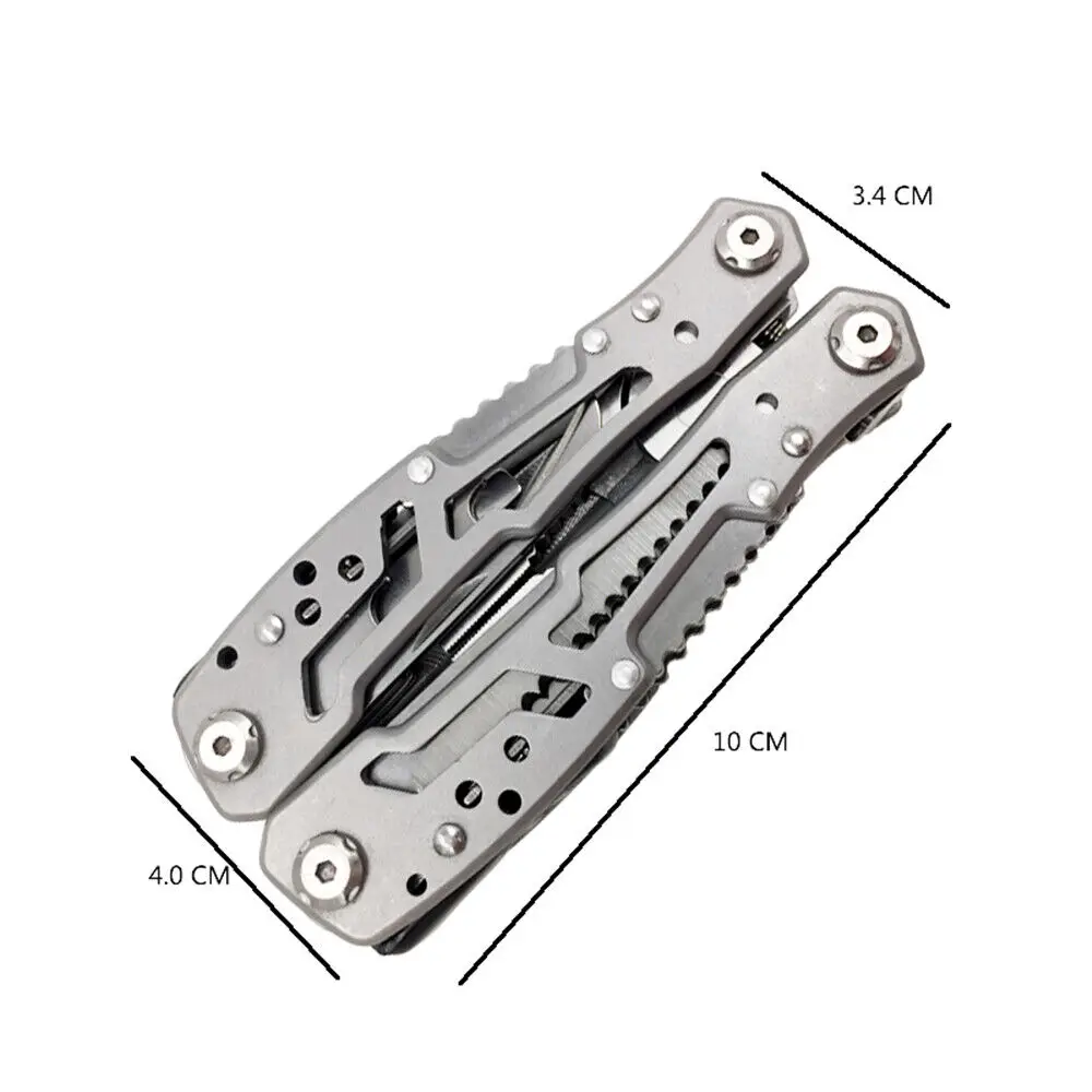 Pince Pliante Multi-outil Inox Noir 10cm – Image 2
