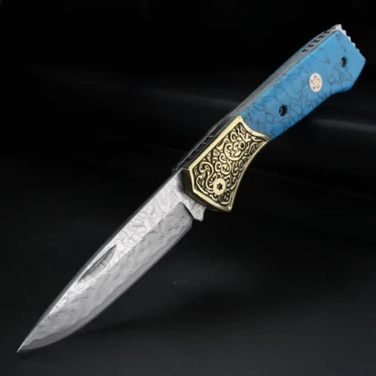 Outil Pliant Turquoise Traditionnel 18cm