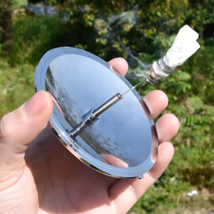 Allume-Feu Solaire de Survie et Miroir de Secours