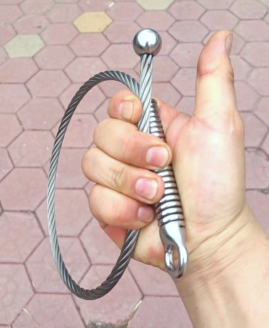 Fouet Tactique Flexible en Acier Inoxydable – Image 8