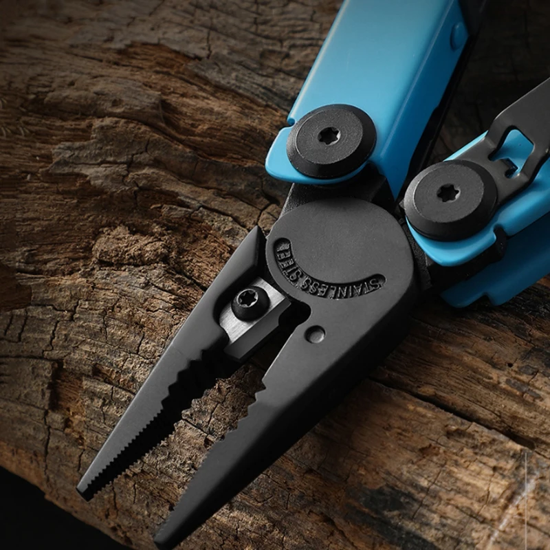 Pince Multitool 25-en-1 Haute Performance – Design Tactique Bleu – Image 12