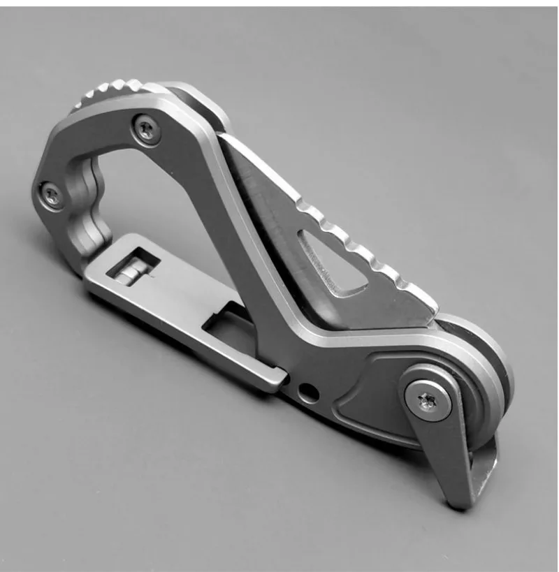 Mousqueton outil multifonction edc bicolore – Image 9