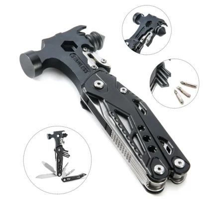Multi-outil Tactique 16 en 1 Aluminium