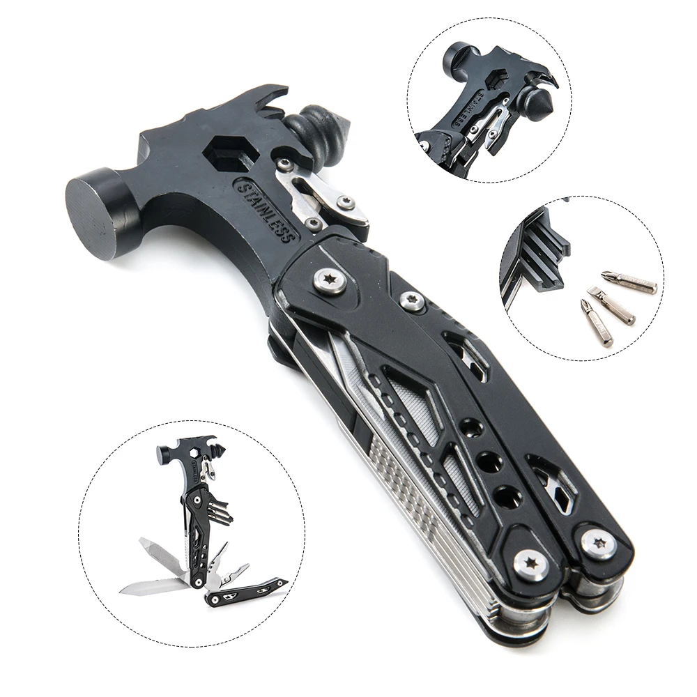 Multi-outil Tactique 16 en 1 Aluminium