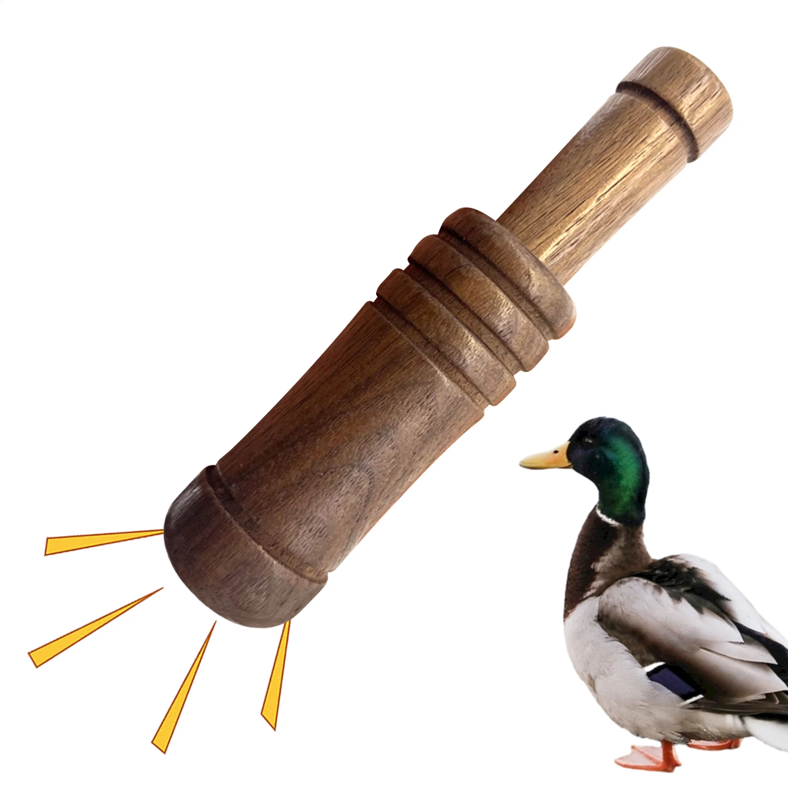 Appeau Traditionnel en Bois pour Canard – Image 2