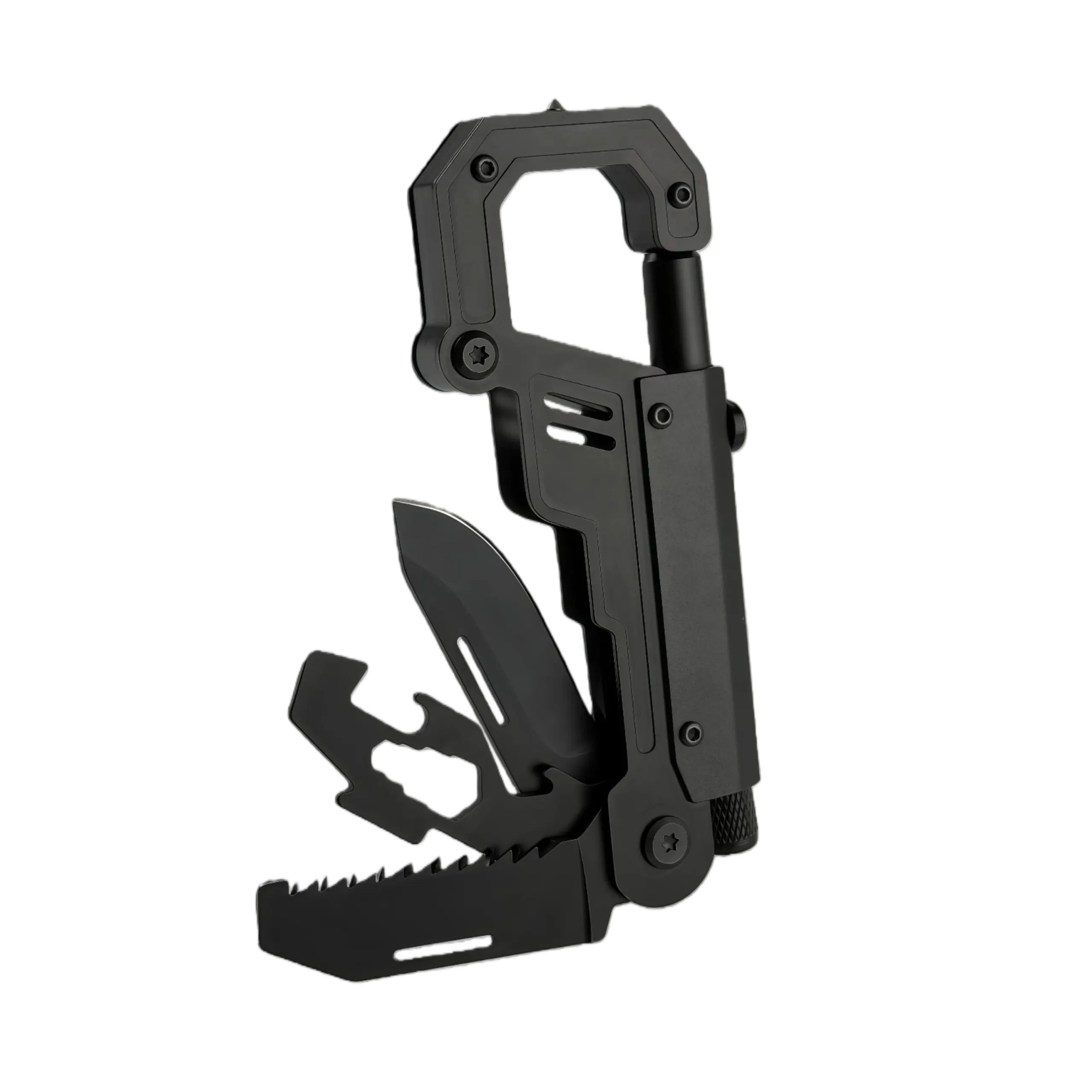 Mousqueton outil multifonction edc noir – Image 2