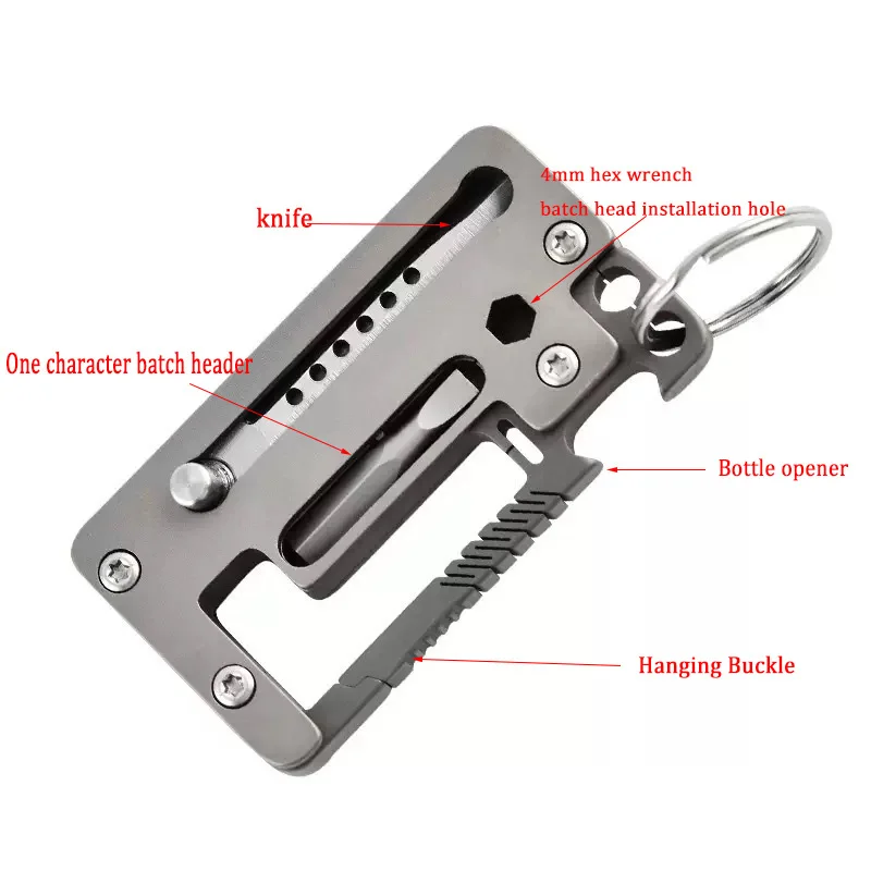 Outil Multifonctions de Poche EDC Compact – Image 7