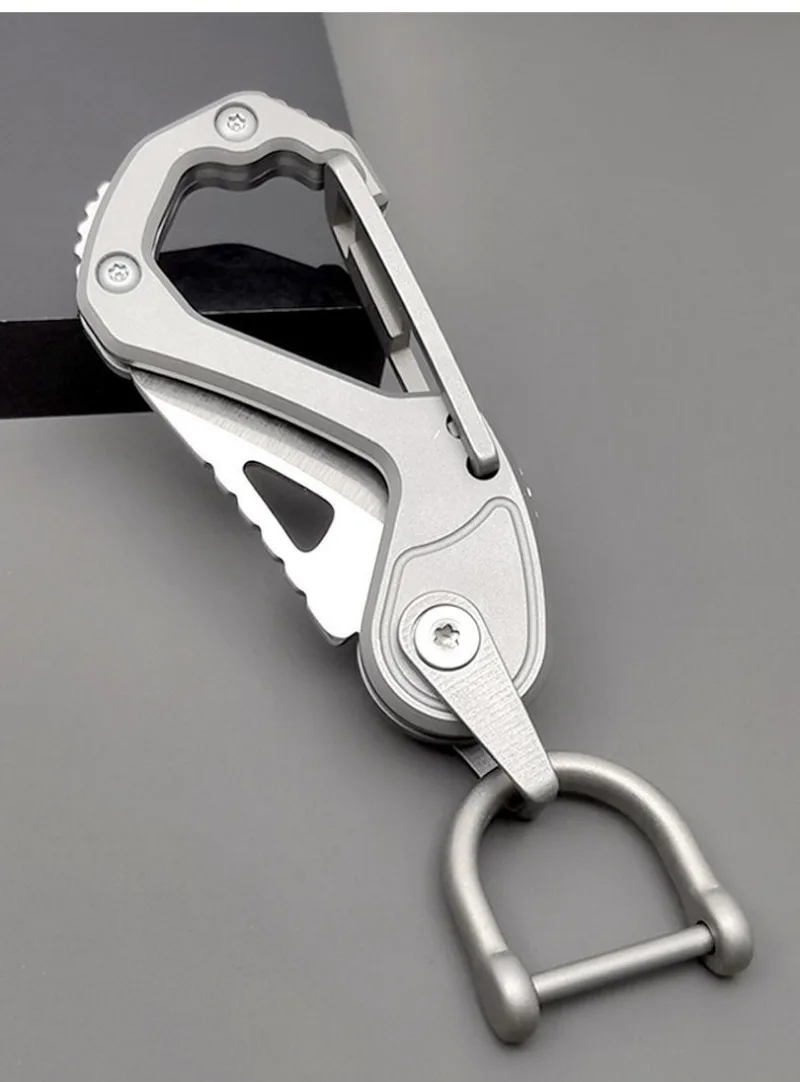 Mousqueton outil multifonction edc bicolore – Image 8