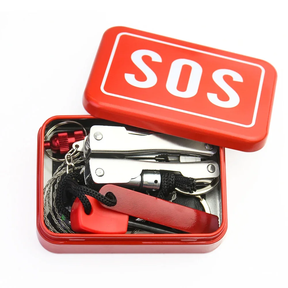 Mini Kit de Survie SOS – Boîte d'Urgence Outdoor – Image 4