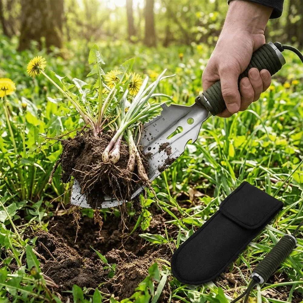 Mini Pelle Truelle de Survie Tactique Bushcraft – Image 9