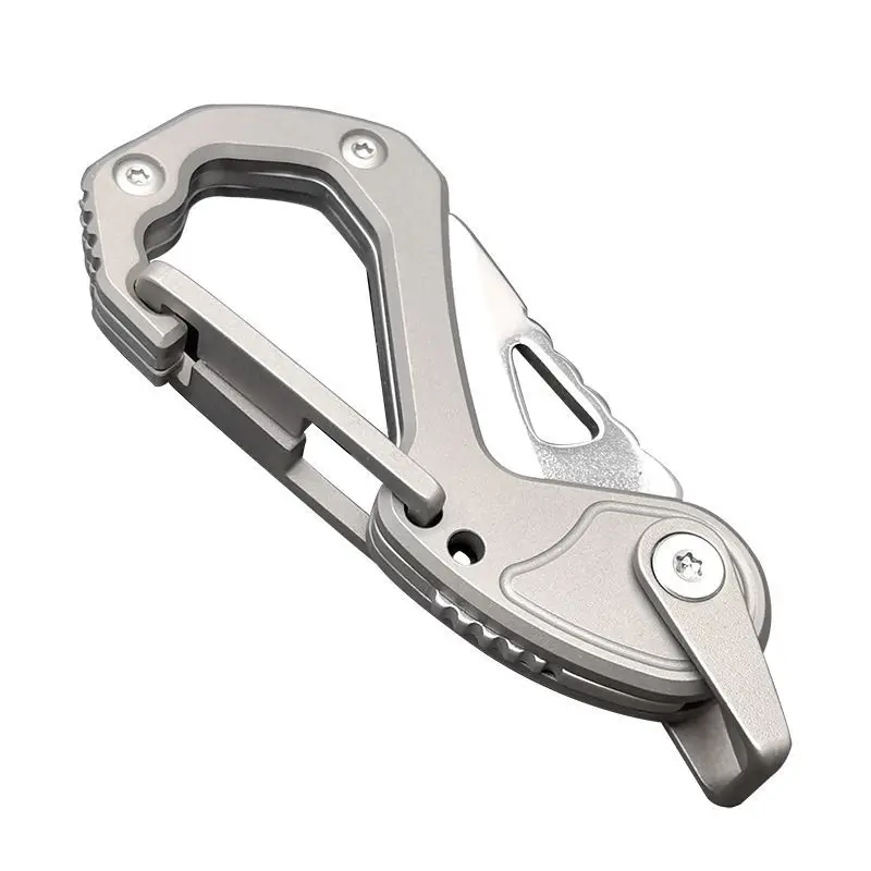 Mousqueton outil multifonction edc bicolore – Image 6
