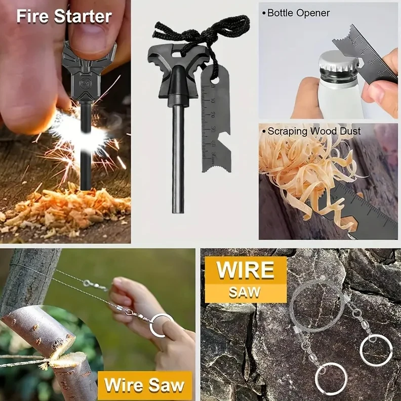 Kit de Survie Professionnel Tactique 24-en-1 – Image 8
