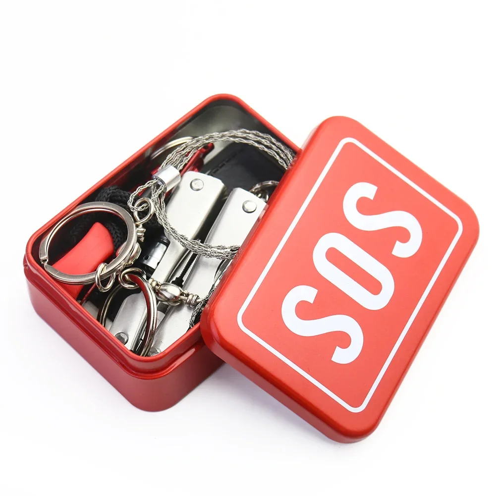 Mini Kit de Survie SOS – Boîte d'Urgence Outdoor – Image 2