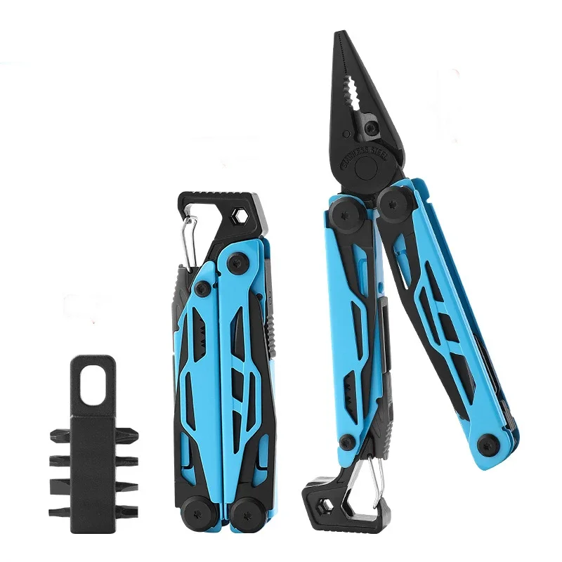 Pince Multitool 25-en-1 Haute Performance – Design Tactique Bleu – Image 7