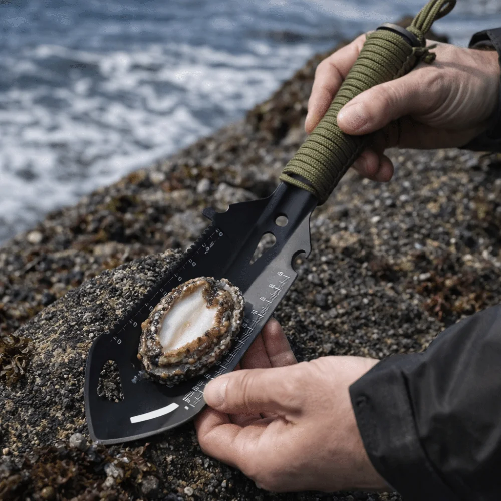 Mini Pelle Truelle de Survie Tactique Bushcraft – Image 15