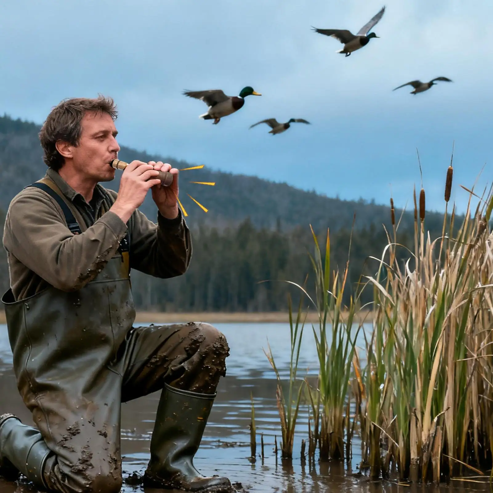 Appeau Traditionnel en Bois pour Canard – Image 10