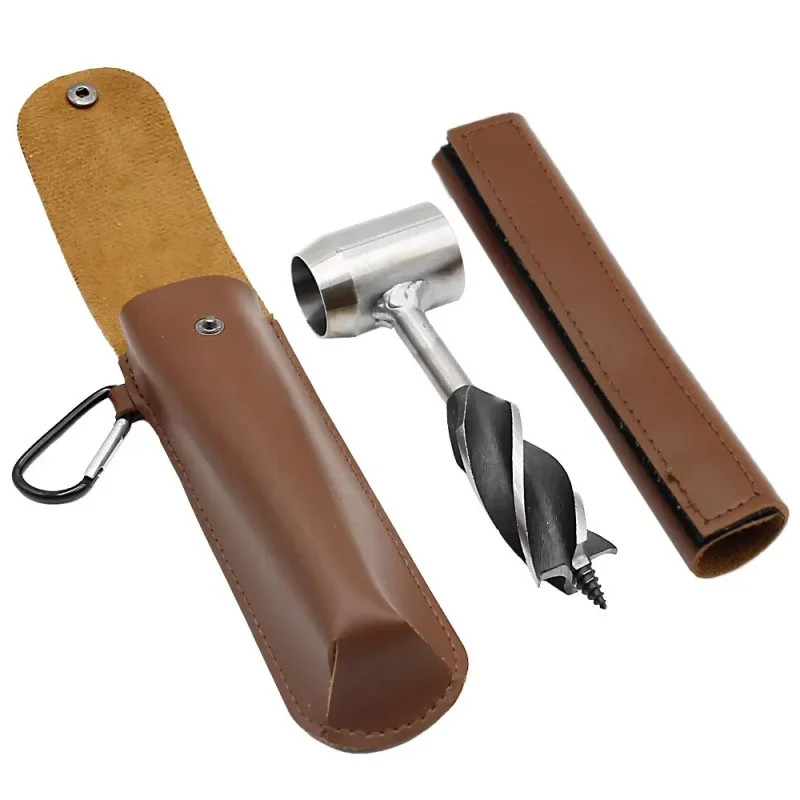 Tarière Manuelle Bushcraft et Perceuse de Survie en Plein Air – Image 3