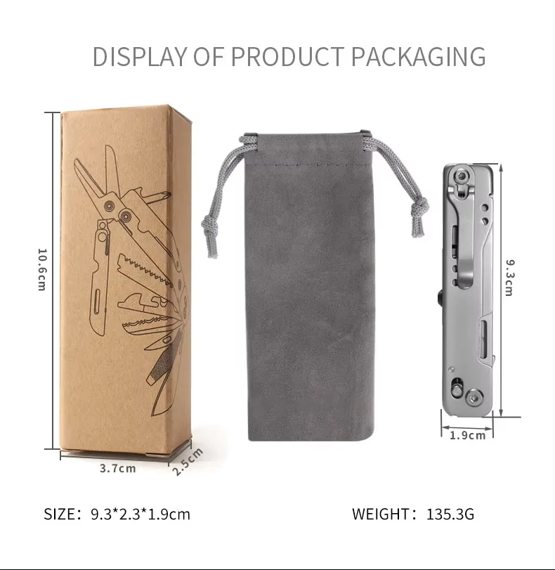 Outil pliant multifonction edc complet – Image 10