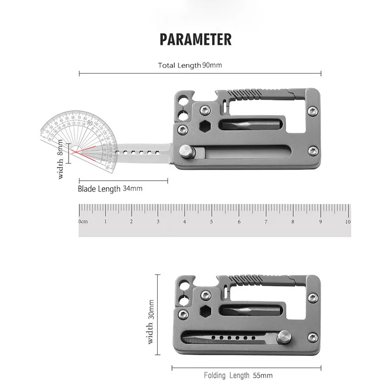 Outil Multifonctions de Poche EDC Compact – Image 5