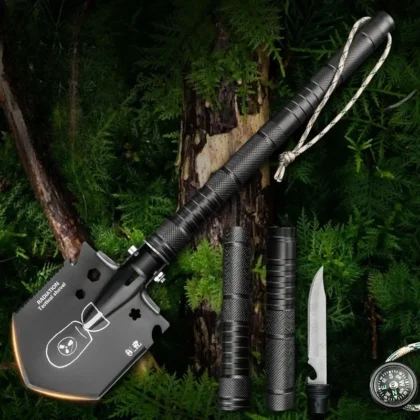 Pelle Pliante Tactique Militaire de Survie et Bivouac
