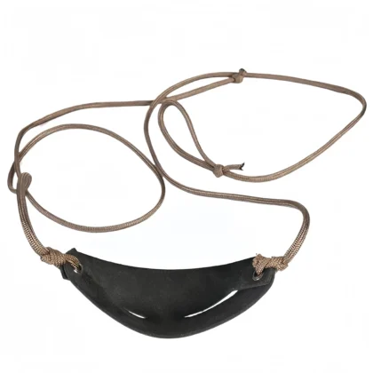 Lanceur Traditionnel de Poche en Cuir et Cordage