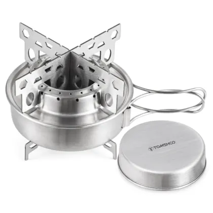 Rechaud compact en acier inoxydable