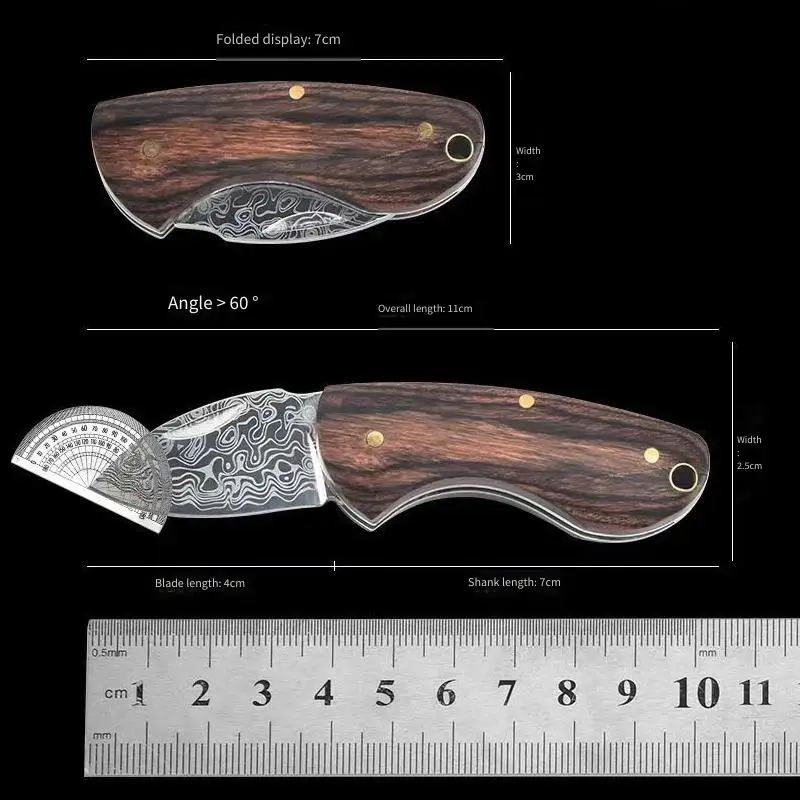 Mini Outil Pliable Bois et Acier | BushcraftKit – Image 5