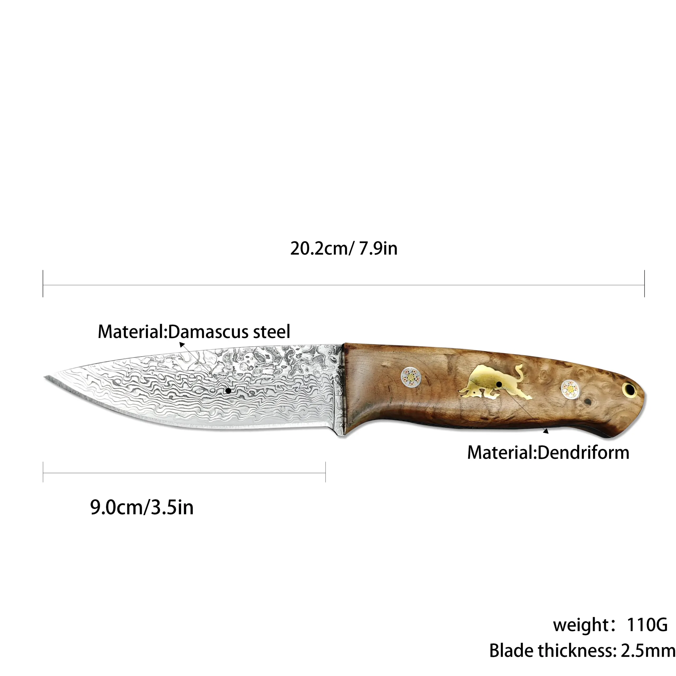 Outil Forgé Taïga 20cm | Bushcraft – Image 13